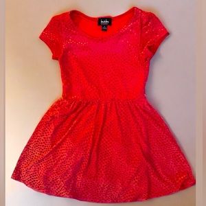 By & By‎ Girls Dress - Red/ Size 8 (B1)